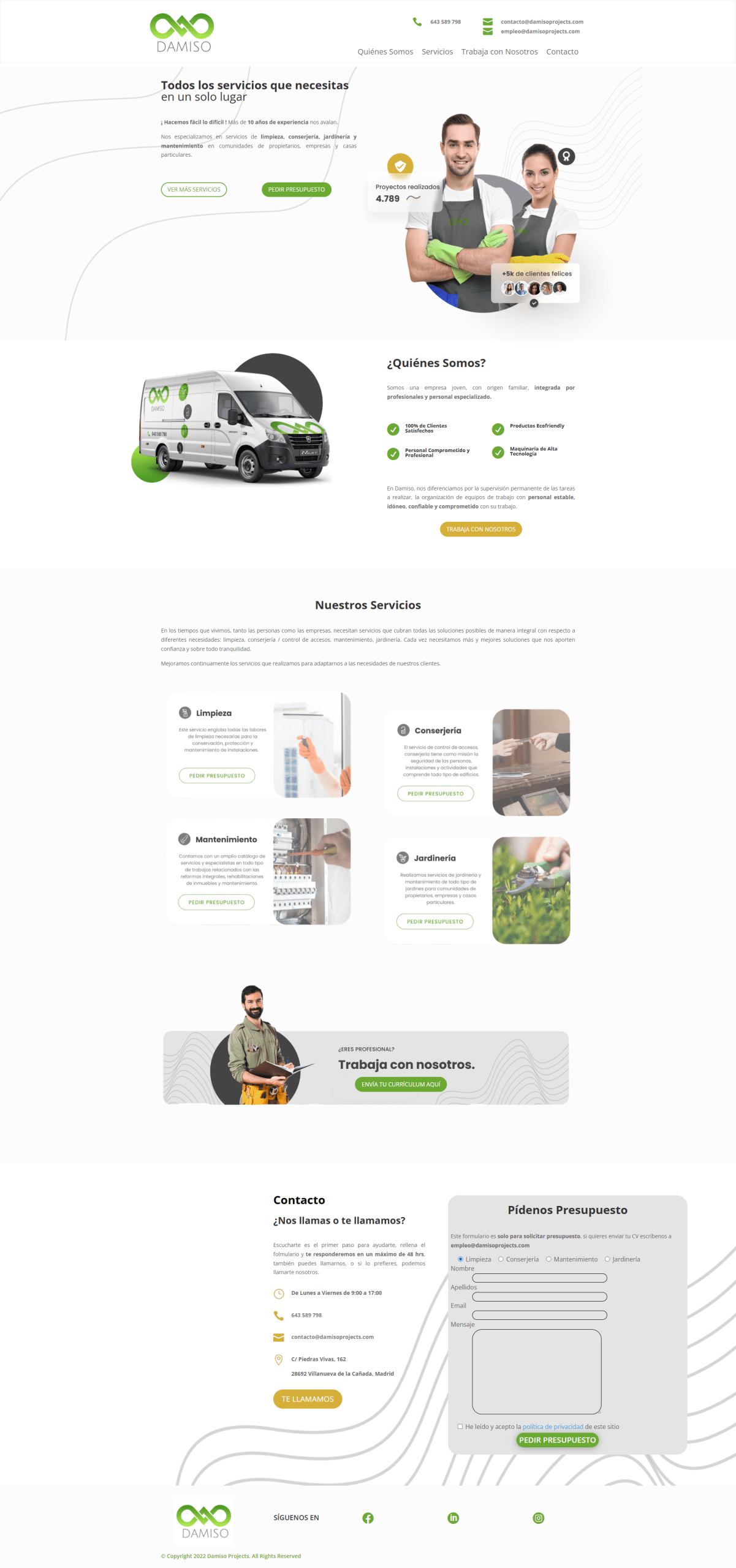 Damiso Projects